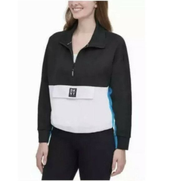 Dkny Tops - DKNY 3/4 zip up long sleeve. With pocket Sport Sweater